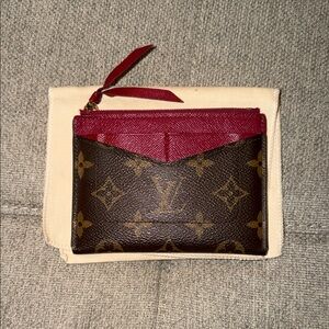 Louis Vuitton Monogram Zipped Card Holder